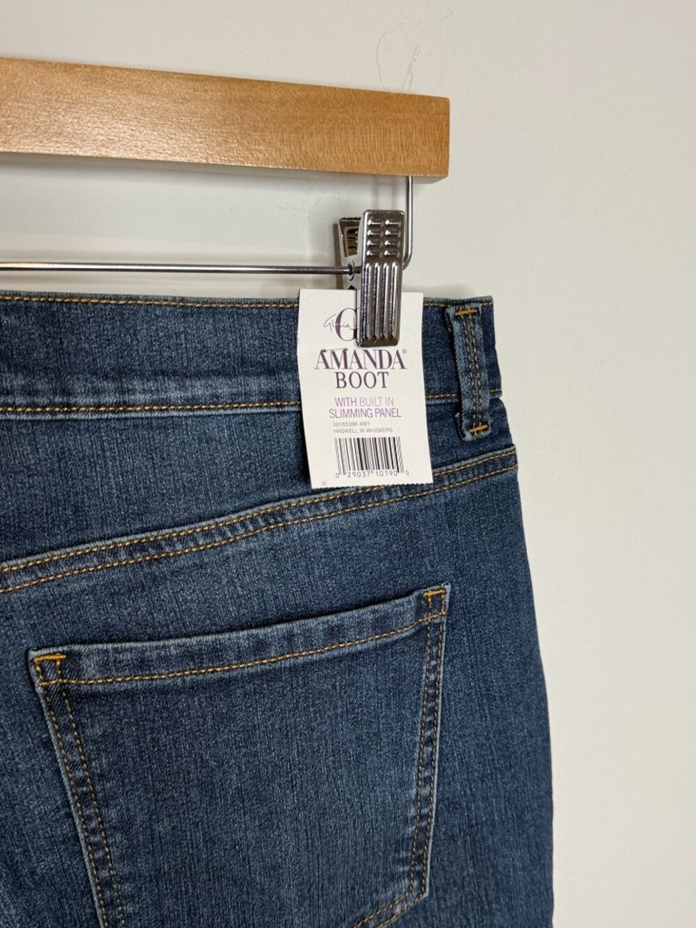 Gloria Vanderbilt Amanda Size 16 Bootcut Stretch Jeans - Picture 8 of 12